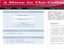 Tablet Screenshot of a-muse-in-the-cellar.com